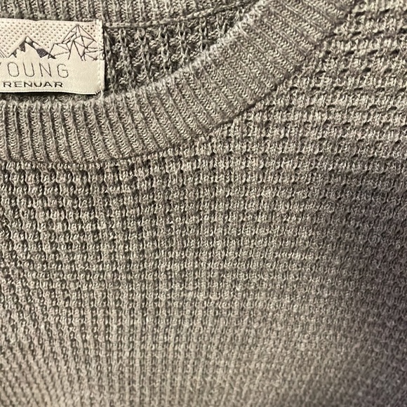 NWOT men’s sweater grey. Young Renault brand. - Picture 3 of 8